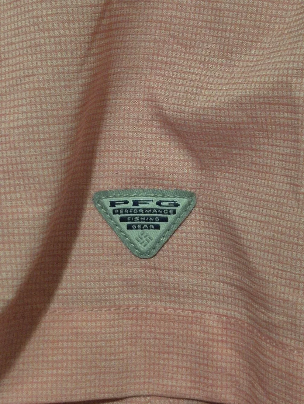 Columbia Pink Hooded Pullover PFG Anorak Windbreaker..Size:M